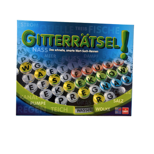 Gitterrätsel Goliath 70473 Brettspiel Gesellschaftsspiel - Vollständig – Brettspielimperium