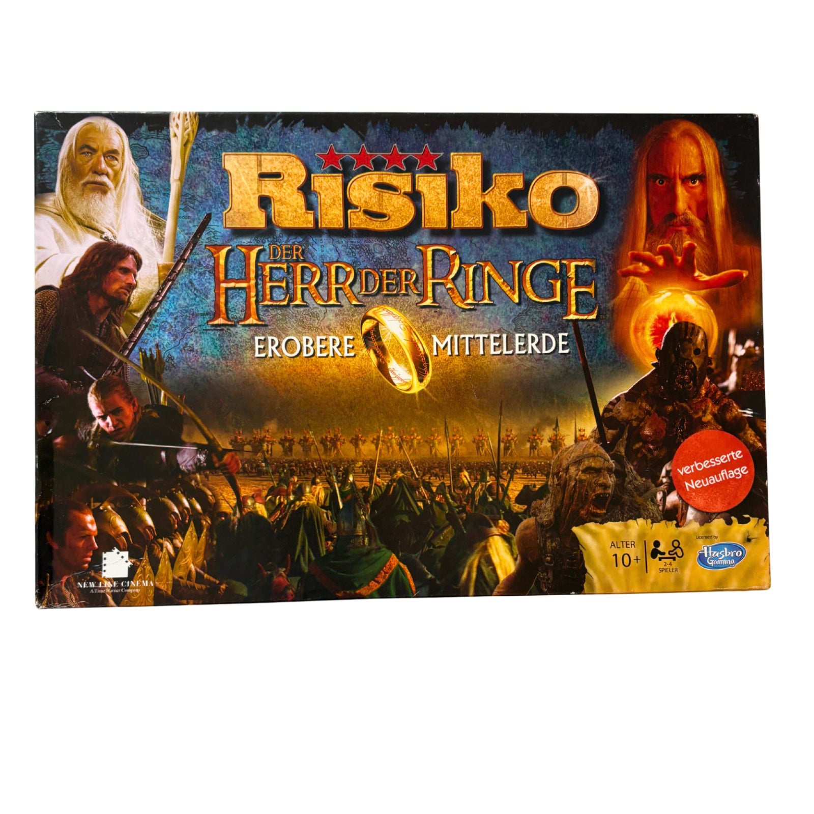 Risiko - Herr der Ringe - Erobere Mittelerde - Hasbro - Vollständig – Brettspielimperium
