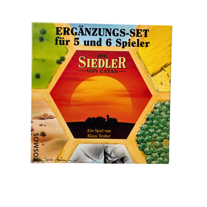 Siedler von Catan - Ergänzungs-Set 5 + 6 Spieler Holz - Unbespielt – Brettspielimperium