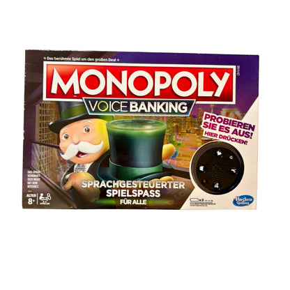 Monopoly Voice Banking Hasbro 2018 - vollständig – Brettspielimperium
