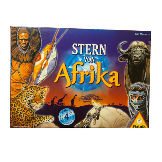 Stern von Afrika - Kartenspiel | 1997 | Piatnik | Kari Mannerla - Vollständig – Brettspielimperium