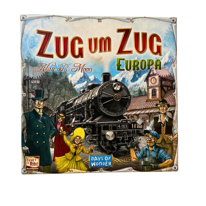 Zug um Zug Europa - Days of Wonder - Vollständig – Brettspielimperium