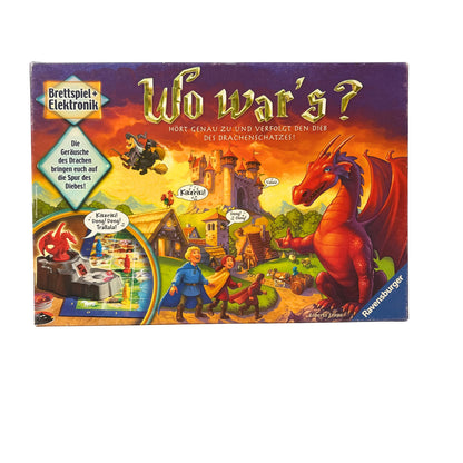 Brettspiel - Wo Wars - verfolgt den Dieb - Ravensburger 2009 - Vollständig – Brettspielimperium