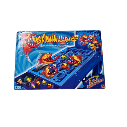 SOS Piranha Alarm - Mattel - Kinderspiel - ab 5 Jahre - Vollständig – Brettspielimperium