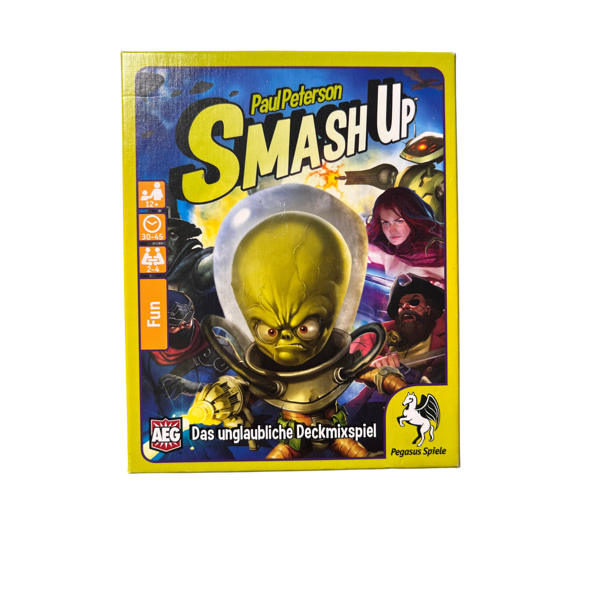 Smash Up - Pegasus Spiele - Paul Peterson - Kartenspiel - Vollständig – Brettspielimperium