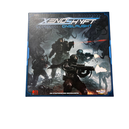 XENOSHYFT ONSLAUGHT - Grundspiel deutsch Asmodee - Vollständig – Brettspielimperium