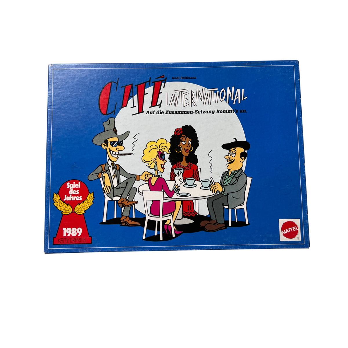 Café International - Brettspiel von Mattel - Vollständig – Brettspielimperium