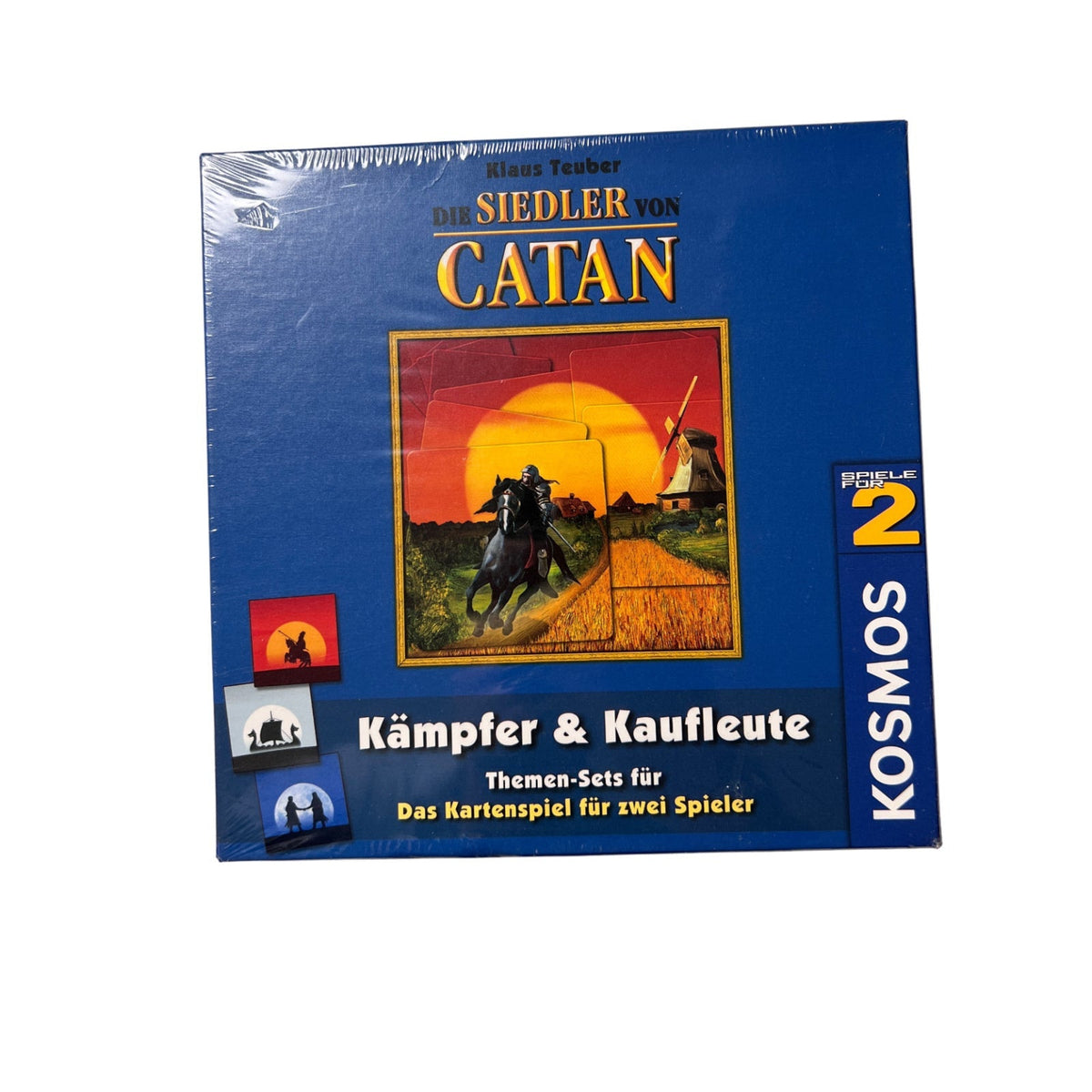 Die Siedler von Catan das Kartenspiel Kämpfer und Kaufleute Sets - NEU in Folie – Brettspielimperium