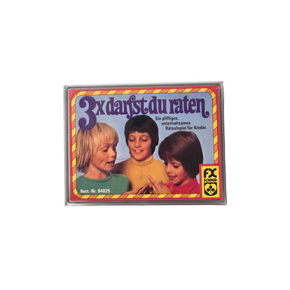 FX Schmid 3x darfst du raten Rätselspiel für Kinder - Vollständig – Brettspielimperium