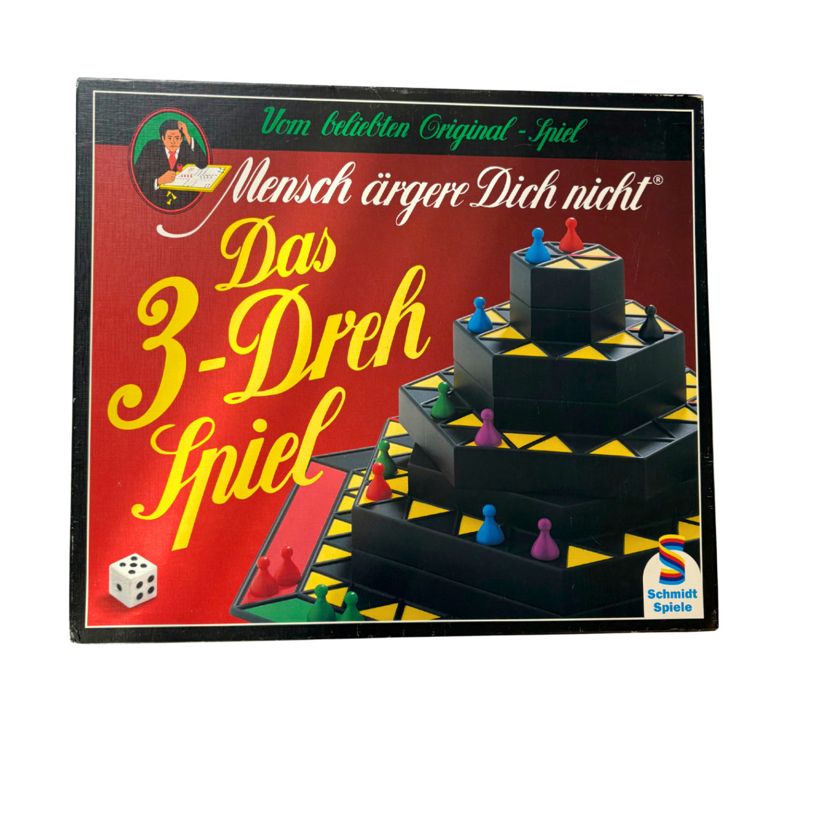Mensch ärgere Dich nicht Das 3 Dreh Spiel Schmidt spiele - Vollständig – Brettspielimperium