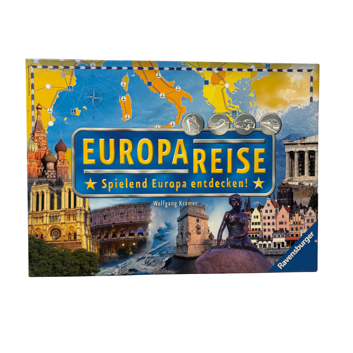 Ravensburger Europareise Gesellschaftsspiel 2007 - Vollständig – Brettspielimperium