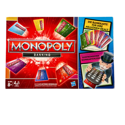 Monopoly Banking Rot 2012 - Hasbro - Vollständig – Brettspielimperium