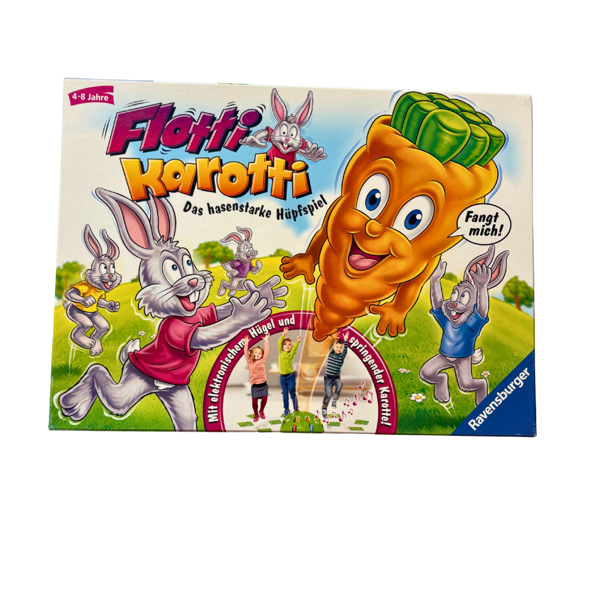 Flotti Karotti Bewegungsspiel - Ravensburger  - Vollständig – Brettspielimperium