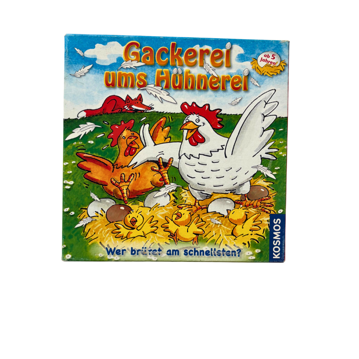 Gackerei ums Hühnerei Kinderspiel Kosmos No. 680244 - Vollständig – Brettspielimperium