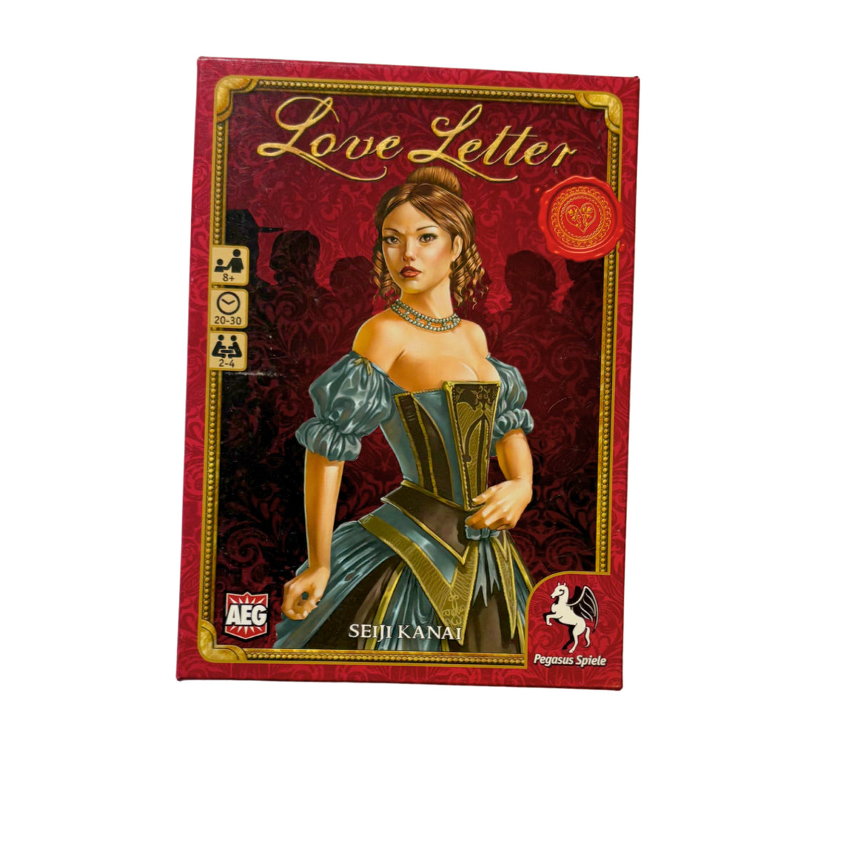 Love Letter Kartenspiel Pegasus AEG Deutsch - Vollständig – Brettspielimperium