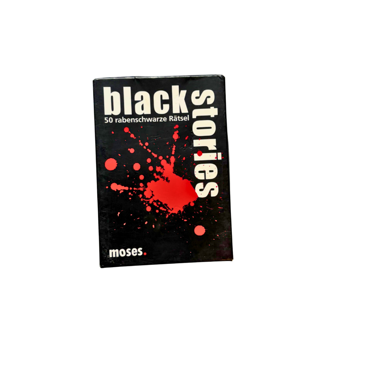 Black Stories von Holger Bösch Moses - Vollständig – Brettspielimperium