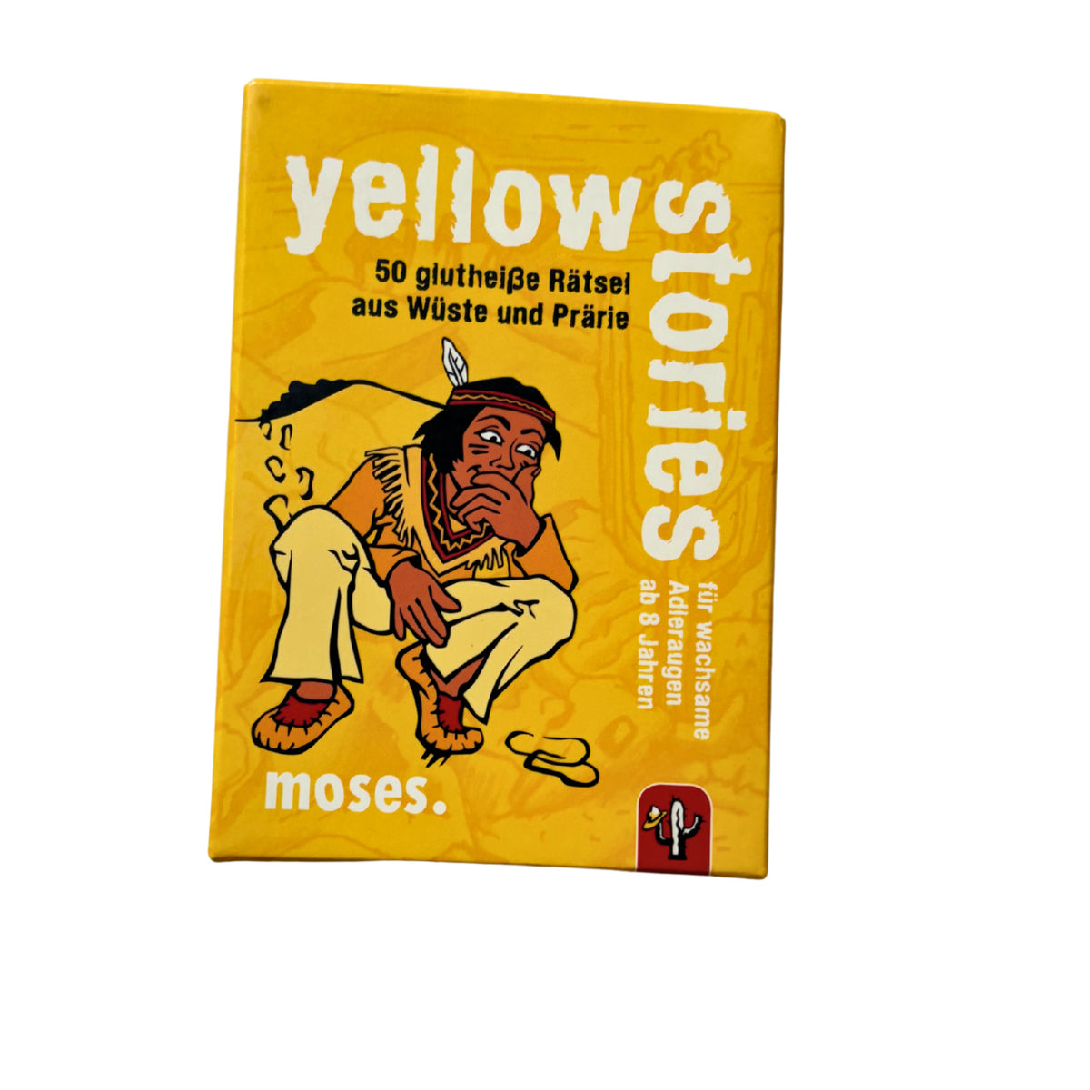 moses. Yellow Stories 50 Rätsel aus Wüste & Prärie - Vollständig – Brettspielimperium