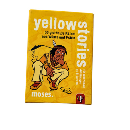 moses. Yellow Stories 50 Rätsel aus Wüste & Prärie - Vollständig – Brettspielimperium