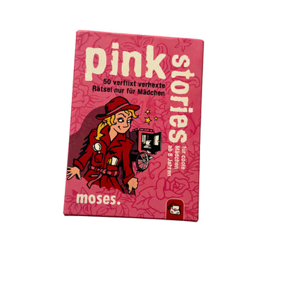 moses. Pink Stories 50 Rätsel nur für Mädchen - Vollständig – Brettspielimperium