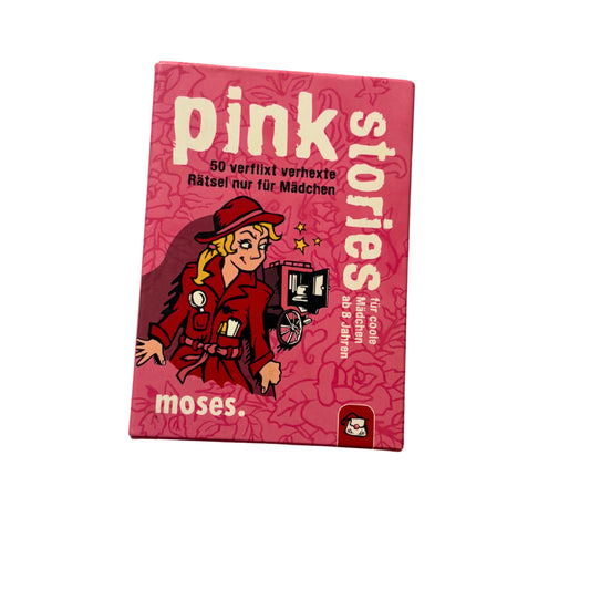 moses. Pink Stories 50 Rätsel nur für Mädchen - Vollständig – Brettspielimperium