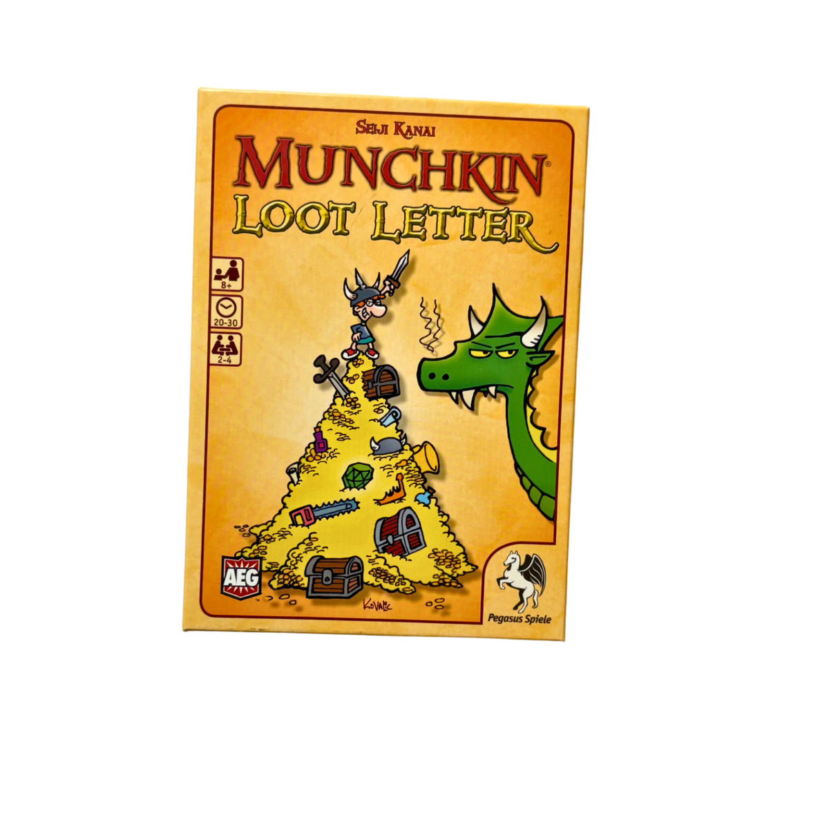 Munchkin Loot Letter Pegasus Spiele Kartenspiel deutsch - Vollständig – Brettspielimperium