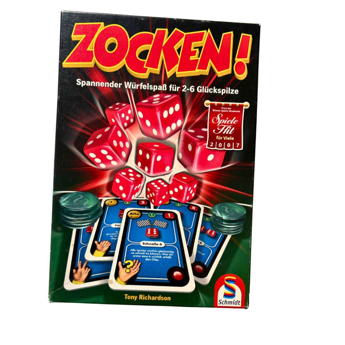 Zocken! - Schmidt Spiele  2007 - vollständig – Brettspielimperium