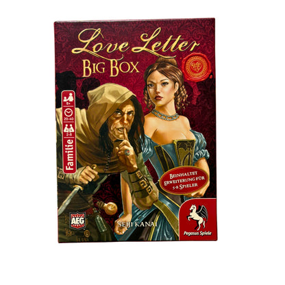 Love Letter Big Box  - deutsch - Pegasus Spiele - Vollständig – Brettspielimperium