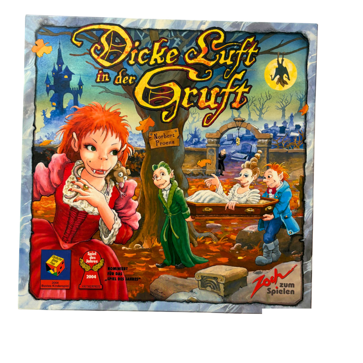Brettspiel - Dicke Luft in der Gruft - Zoch  2004 - Vollständig – Brettspielimperium