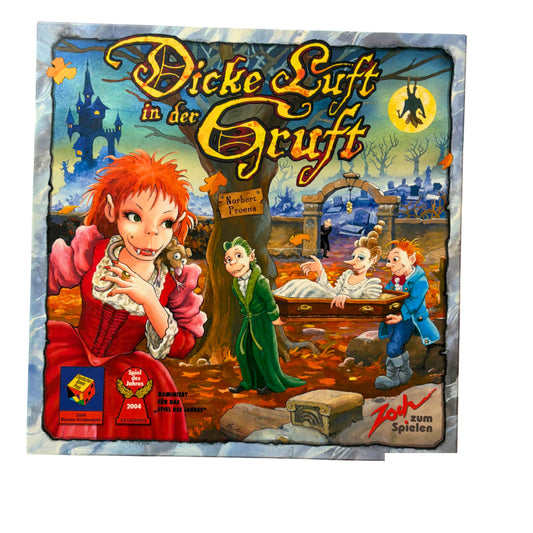 Brettspiel - Dicke Luft in der Gruft - Zoch  2004 - Vollständig – Brettspielimperium