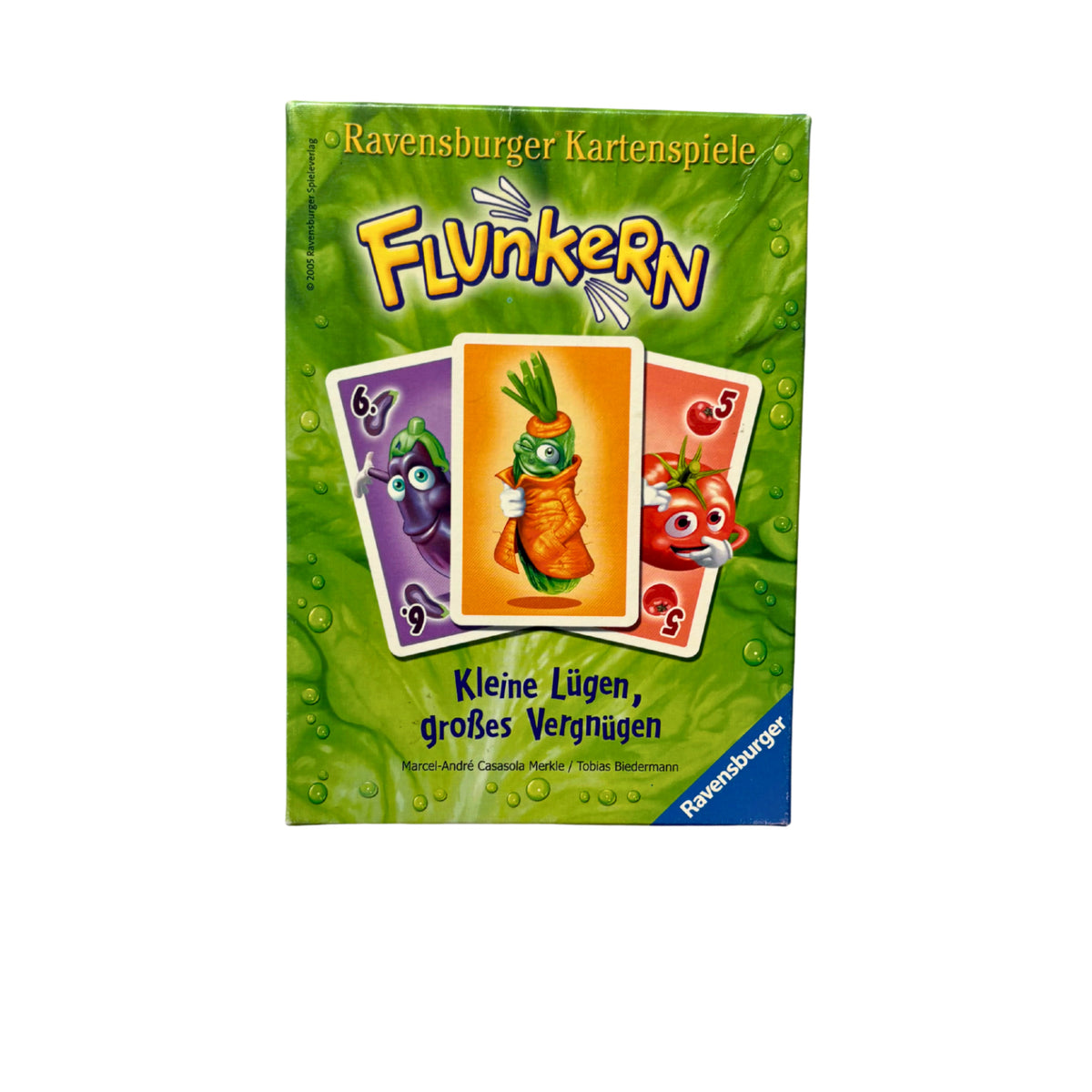 Flunkern - Ravensburger 2005 - vollständig – Brettspielimperium