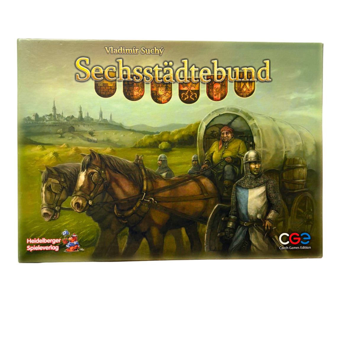 SECHSSTÄDTEBUND - CGE - Heidelberger Spieleverlag - Vollständig – Brettspielimperium