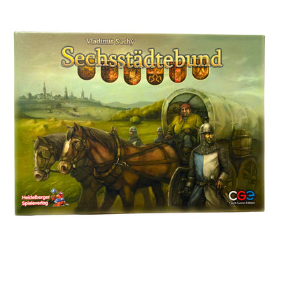 SECHSSTÄDTEBUND - CGE - Heidelberger Spieleverlag - Vollständig – Brettspielimperium