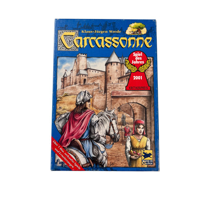 Carcassonne Hans im Glück2001 Altes Layout Legespiel Gesellschafts - Vollständig – Brettspielimperium