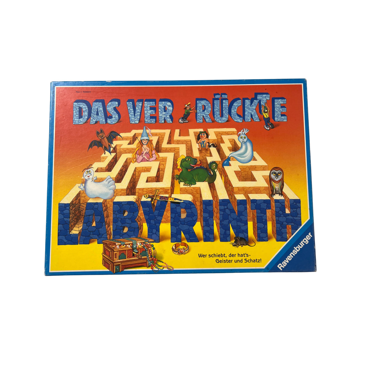 Ravensburger Das verrückte Labyrinth  Brettspiel Kinderspiel 1994 -Vollständig – Brettspielimperium