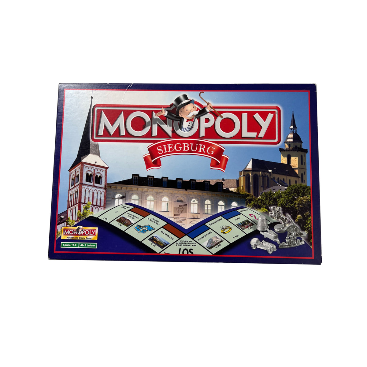 Monopoly Siegburg Brettspiel Hasbro Parker Spiel selten - Vollständig – Brettspielimperium
