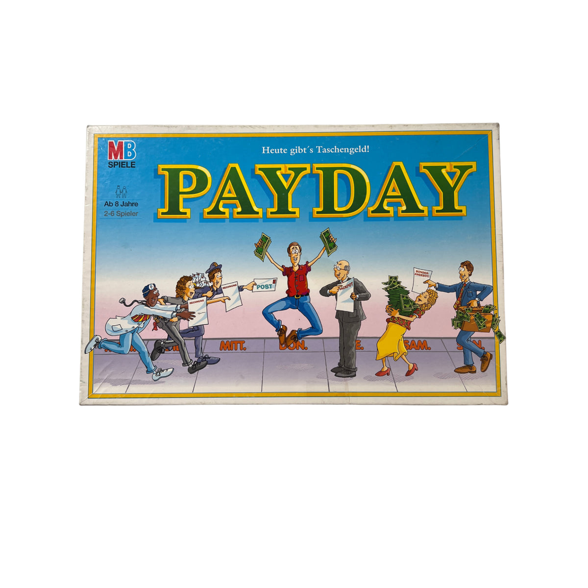 Payday - Komplett Top! MB Spiele Brettspiel 1997 - Vollständig – Brettspielimperium