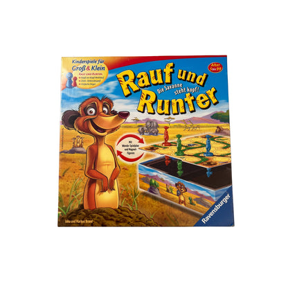 Ravensburger 211135 - Rauf und Runter - Die Savanne steht kopf! - NEU in Folie – Brettspielimperium