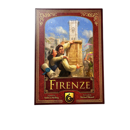 Firenze Spiel Brettspiel Grundspiel Quined Games - Vollständig – Brettspielimperium