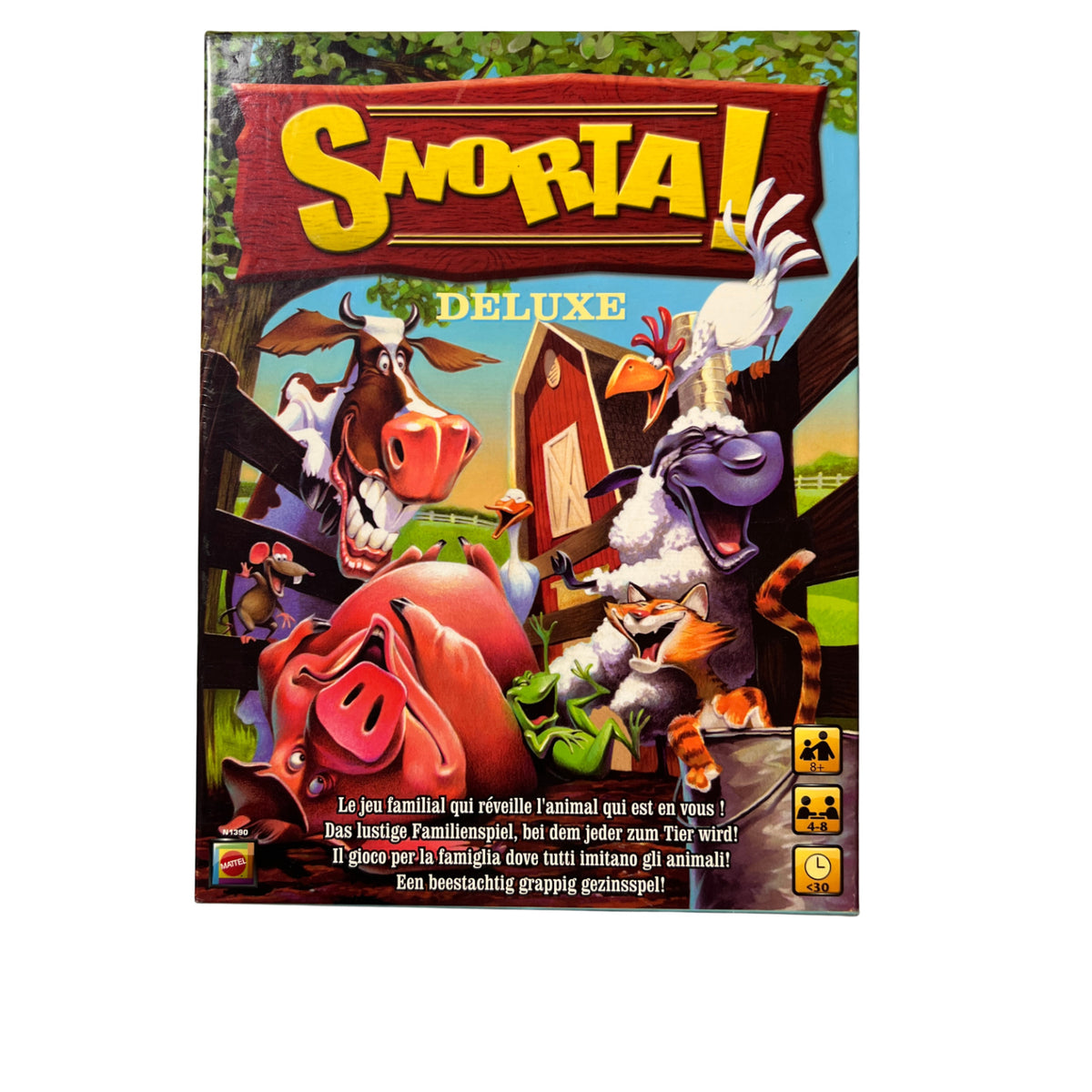 Snorta! Deluxe - Brettspiel Gesellschaftsspiel - Mattel 2009 - vollständig – Brettspielimperium