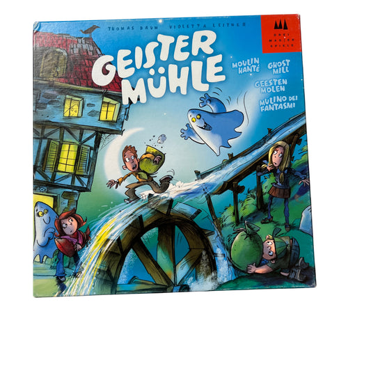 Geistermühle Drei Magier Spiele Gesellschaftsspiel Brettspiel - Vollständig – Brettspielimperium