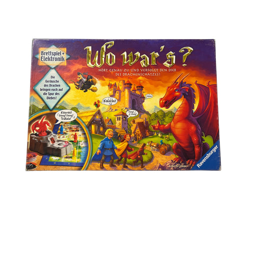 Brettspiel - Wo Wars - verfolgt den Dieb - Ravensburger 2009 - Vollständig – Brettspielimperium