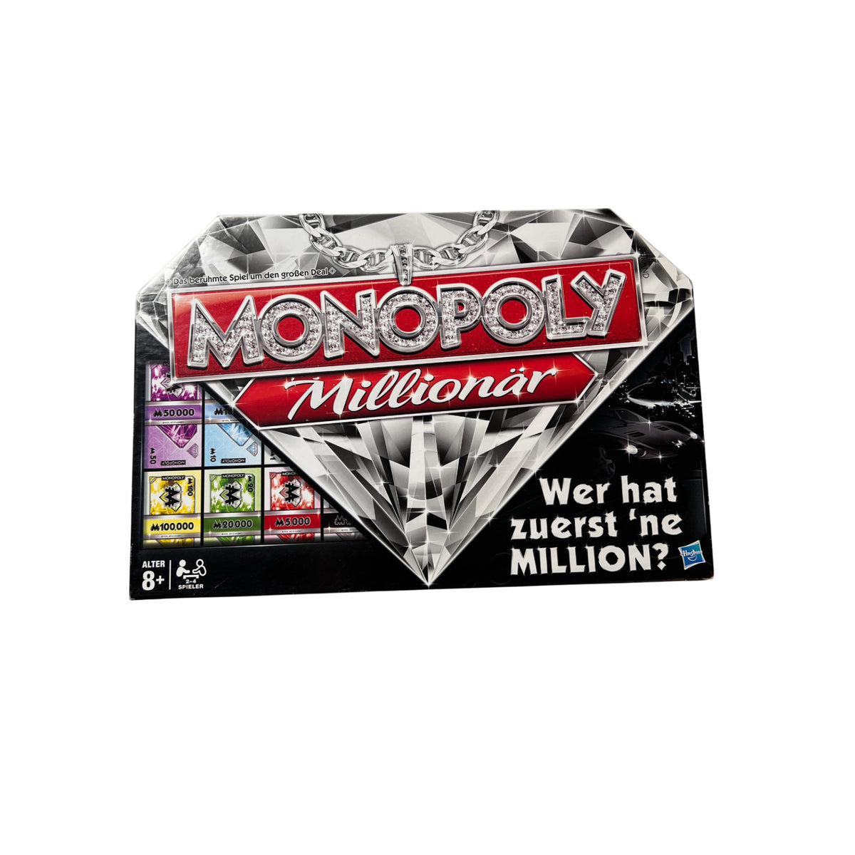 Monopoly Millionär Hasbro Parker 2012 Brettspiel Familienspiel - Vollständig – Brettspielimperium