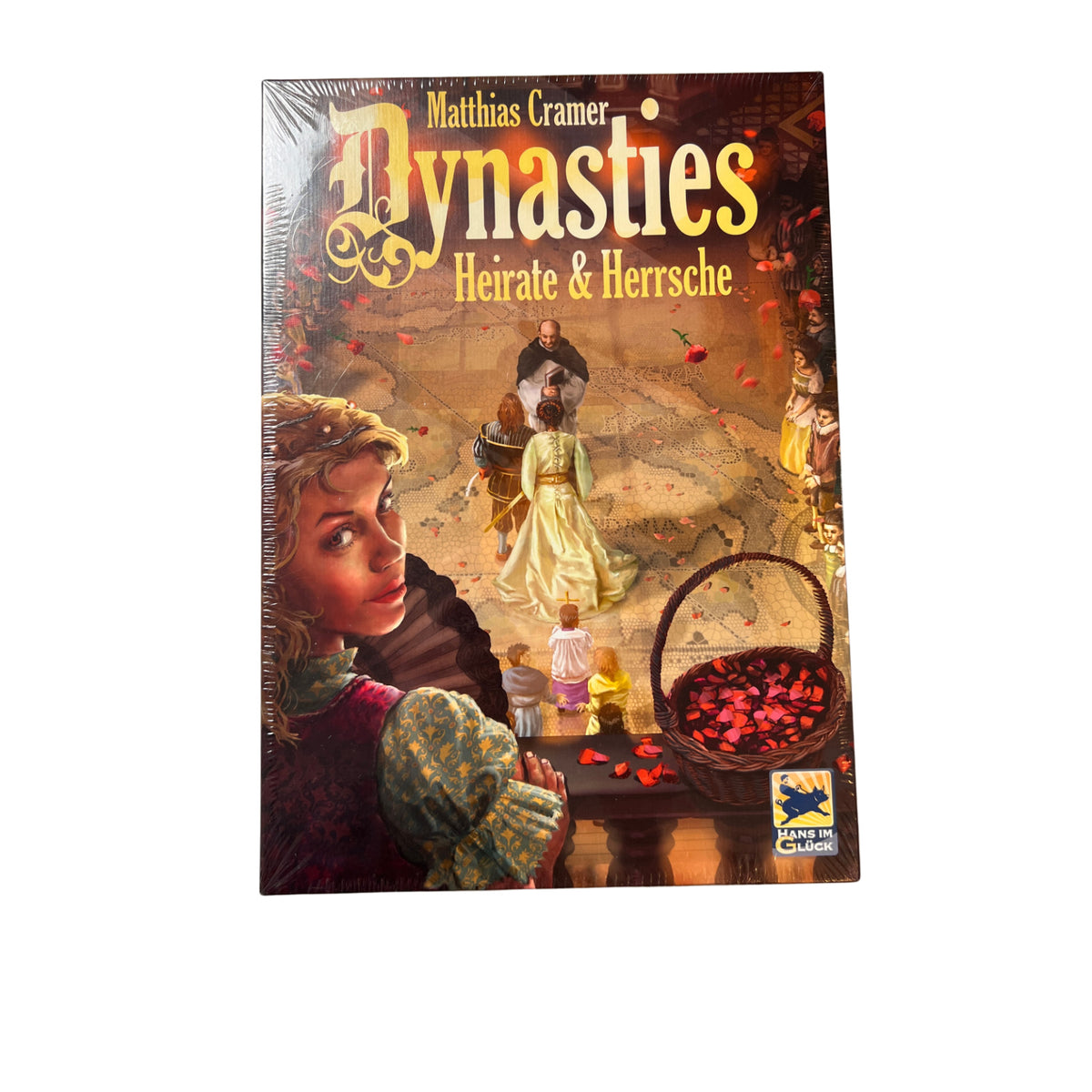 Dynasties - Heirate & Herrsche - Hans im Glück Schmid Spiele - NEU in Folie – Brettspielimperium