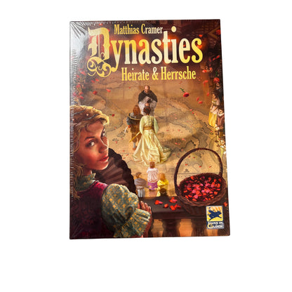Dynasties - Heirate & Herrsche - Hans im Glück Schmid Spiele - NEU in Folie – Brettspielimperium