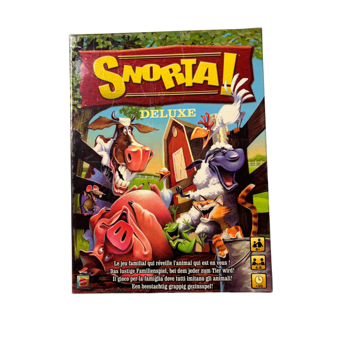 Snorta! Deluxe - Brettspiel Gesellschaftsspiel - Mattel 2009 - vollständig – Brettspielimperium