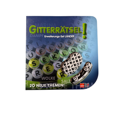 GITTERRÄTSEL - Erweiterungs-Set LÄNDER Brettspiel Goliath - Vollständig – Brettspielimperium