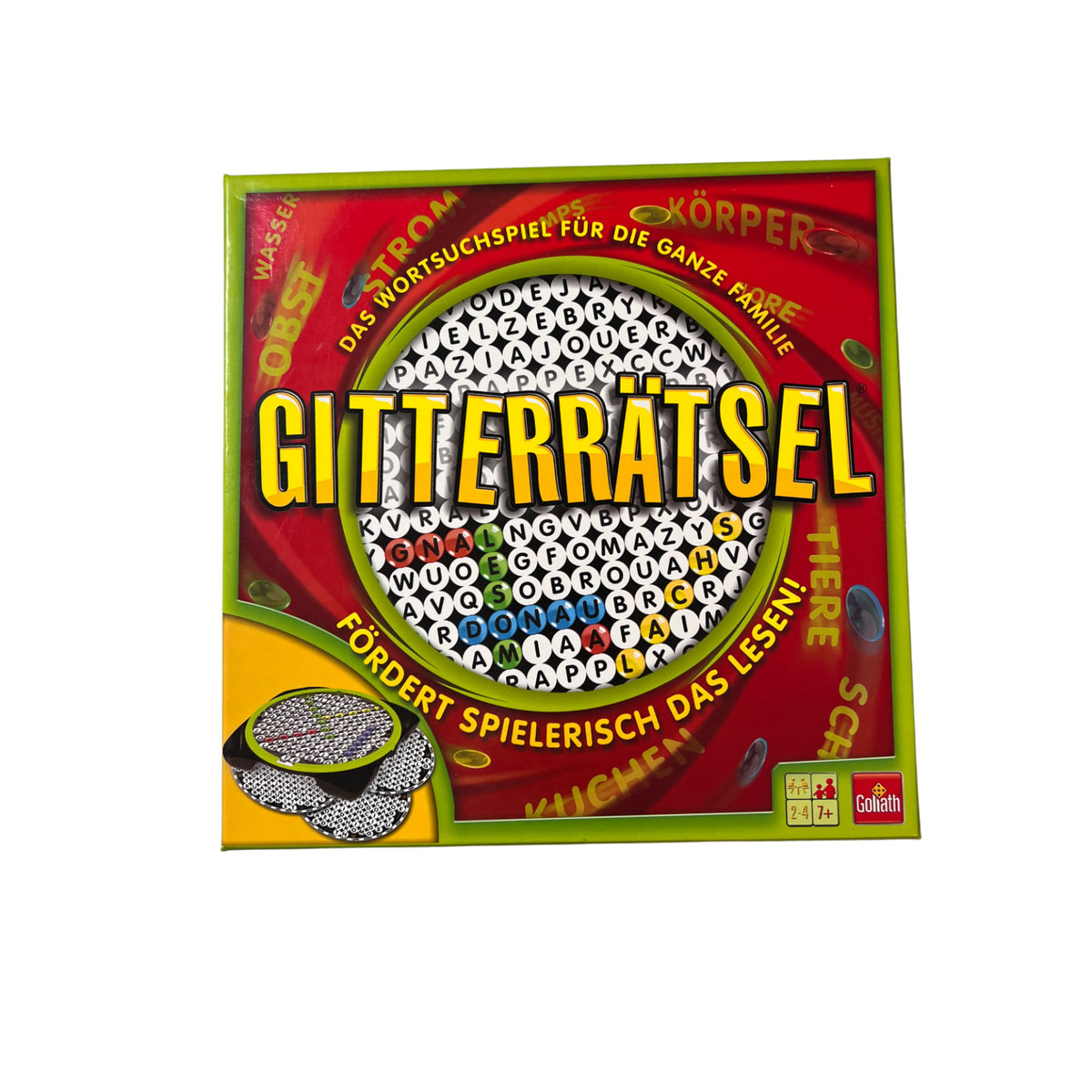 Gitterrätsel Goliath 70473 Brettspiel Gesellschaftsspiel - Vollständig – Brettspielimperium