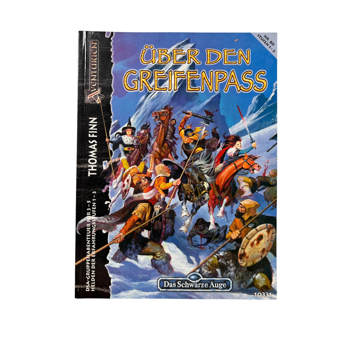 DSA Das Schwarze Auge Über den Greifenpass Abenteuer Nr.80 Fanpro DSA4 – Brettspielimperium
