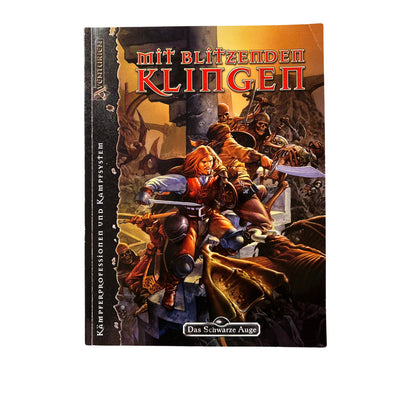 Mit Blitzenden Klingen Abenteuer Regelwerk D&D Das schwarze Auge Roleplay DSA – Brettspielimperium