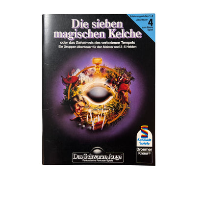 B4 DIE SIEBEN MAGISCHEN KELCHE DSA DAS SCHWARZE AUGE Schmidt Heft – Brettspielimperium